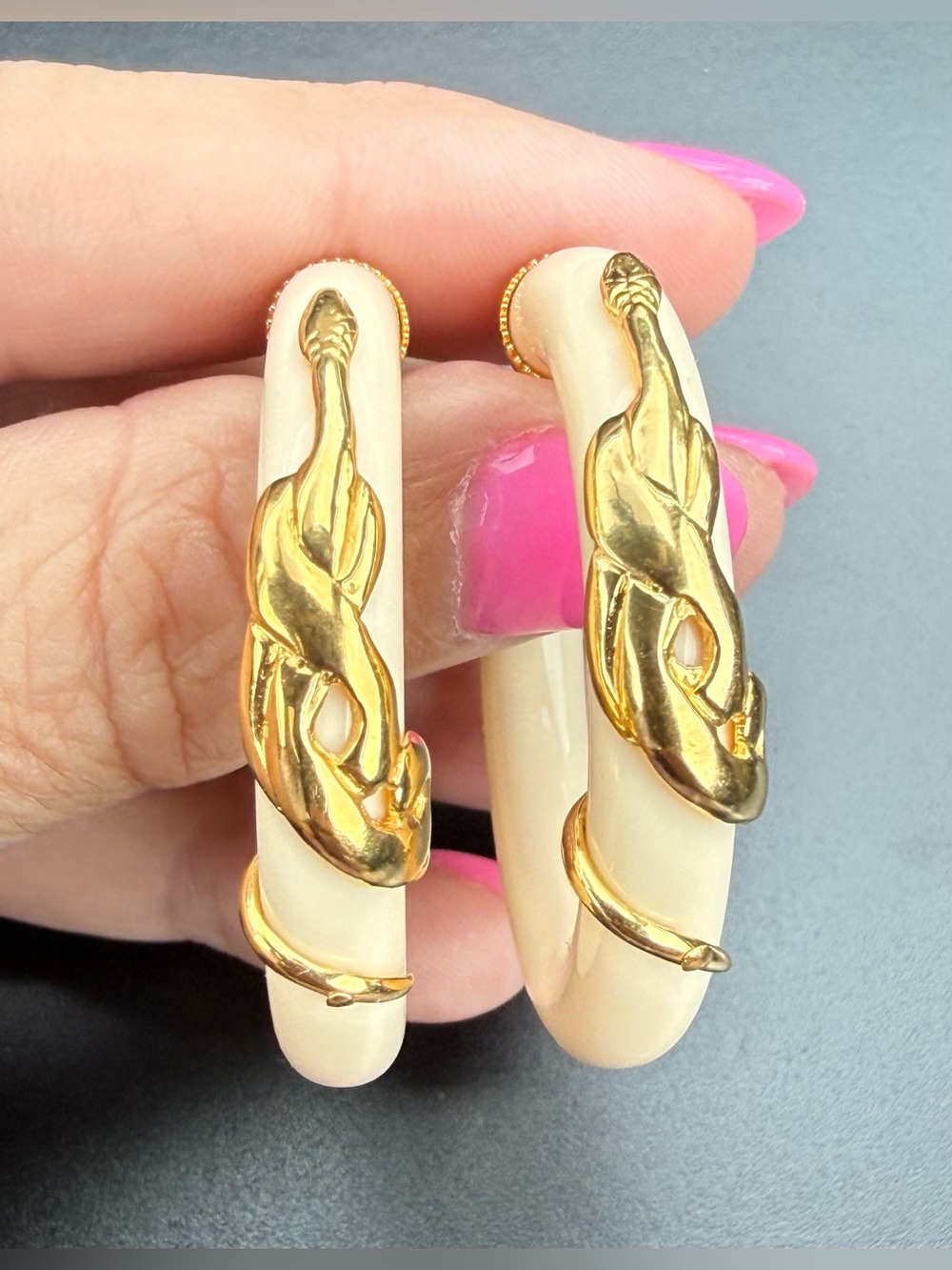 G.A.S. Bijoux Hoop Earrings France